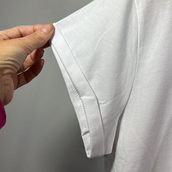 ETOILE Women’s Mother Graphic Short Sleeve Tee Shirt White Size Large - Picture 7 of 10